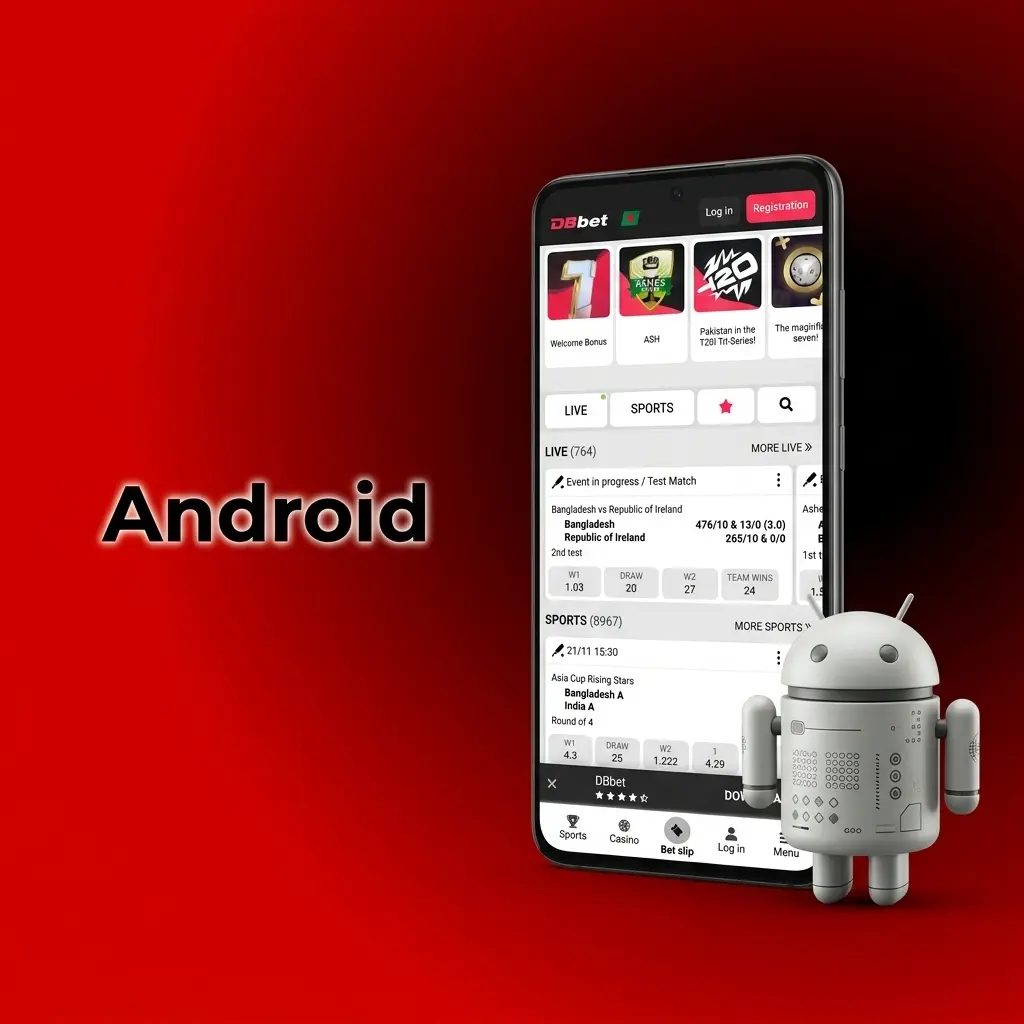 DBBet Android app download guide for Bangladesh users on smartphones and tablets running Android 5.0 or higher