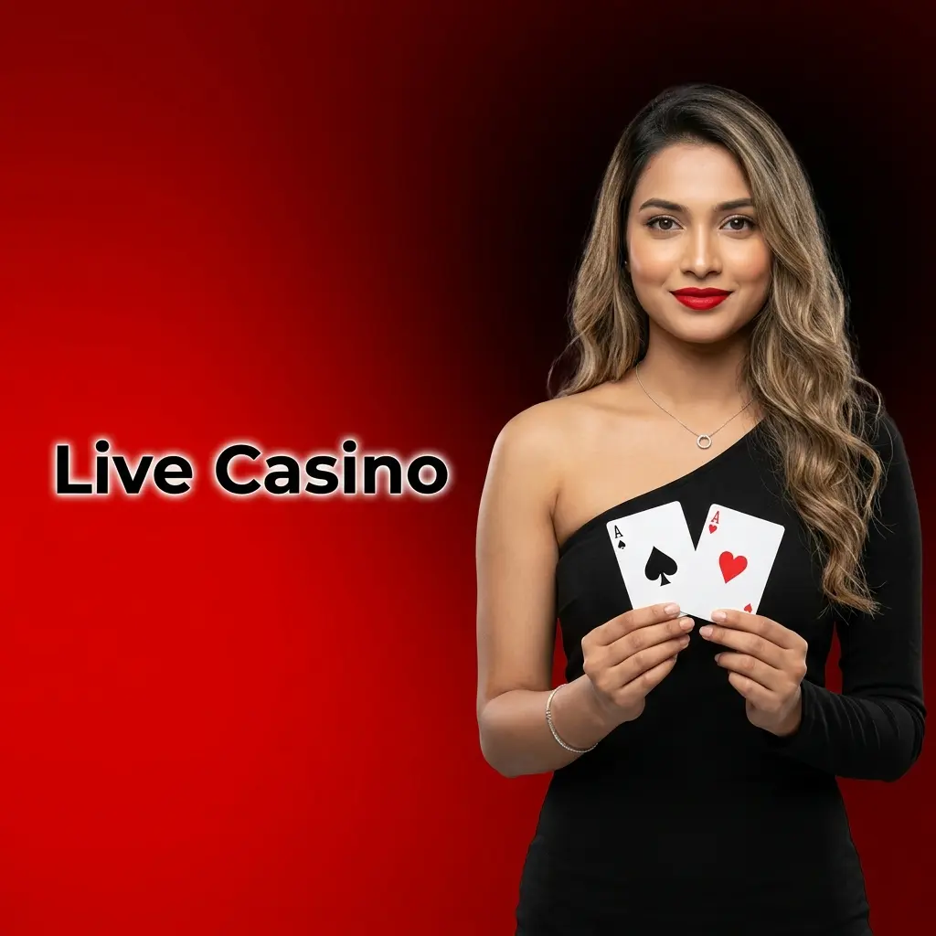 DBBet live casino with professional dealers streaming roulette, blackjack, baccarat, Andar Bahar, and live game shows